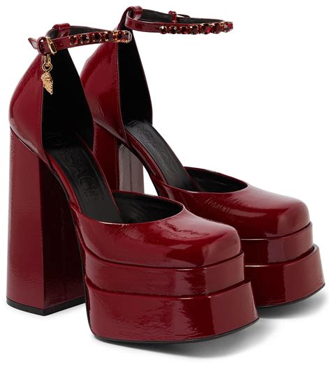 versace red heels